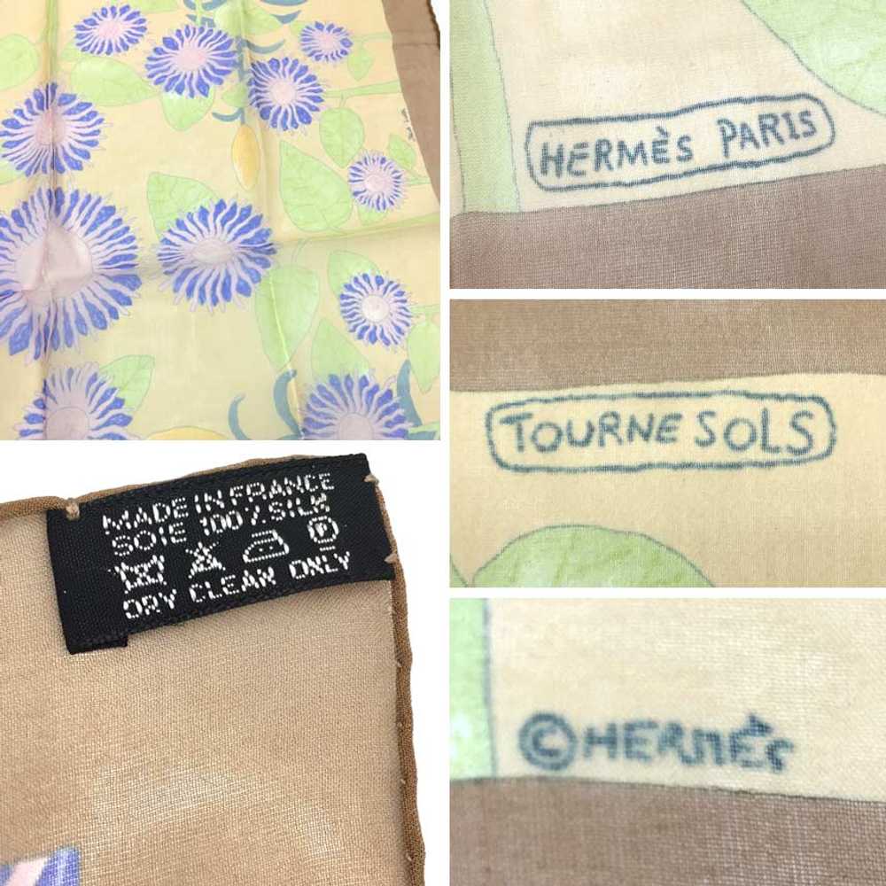 [Used Scarf] Item Rare Hermes Carre 42 45 Scarf S… - image 3