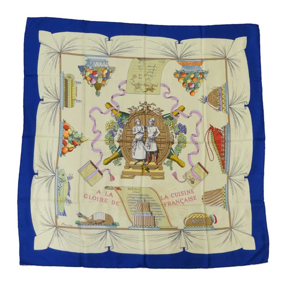 [Used Scarf] Hanno Main Store Hermes Carre 90 A L… - image 1