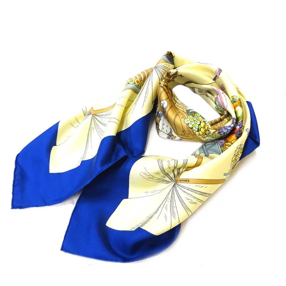 [Used Scarf] Hanno Main Store Hermes Carre 90 A L… - image 3