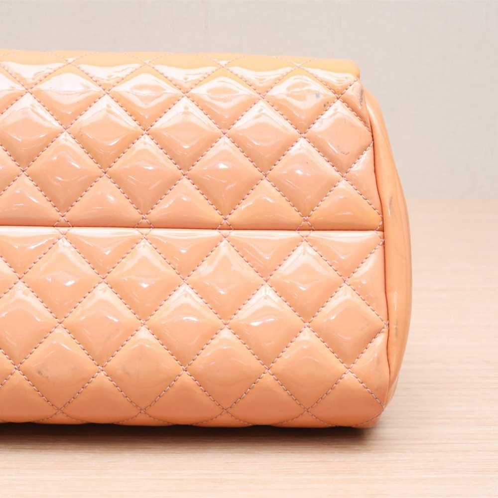 Chanel Mademoiselle patent leather handbag - image 5