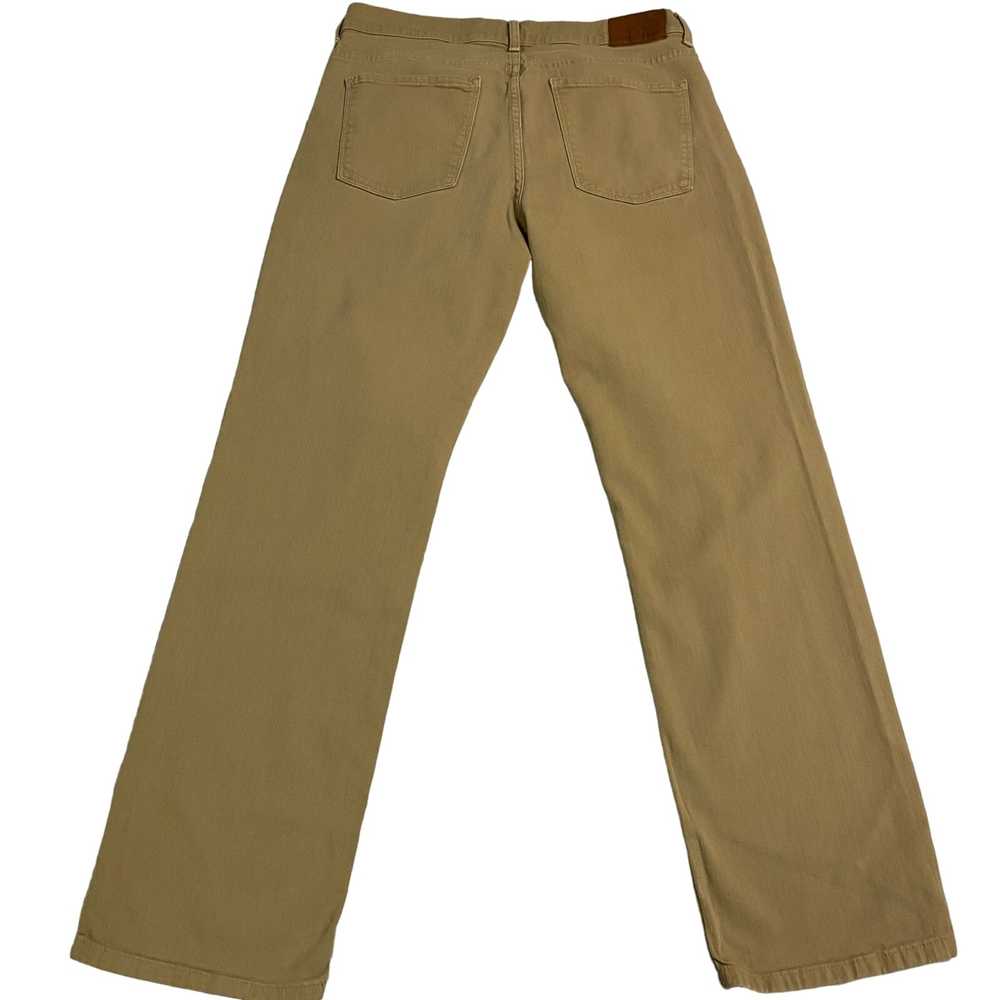 Men’s mott & bow khaki jeans 36x32 straight stret… - image 5