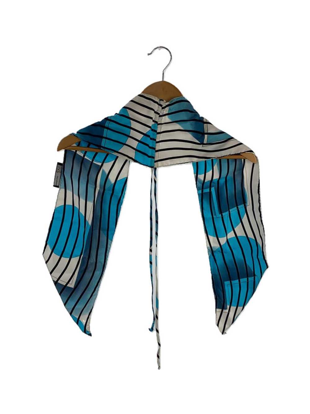 [Used Scarf] Used Hermes Scarf/Silk/Blu/Allover P… - image 1