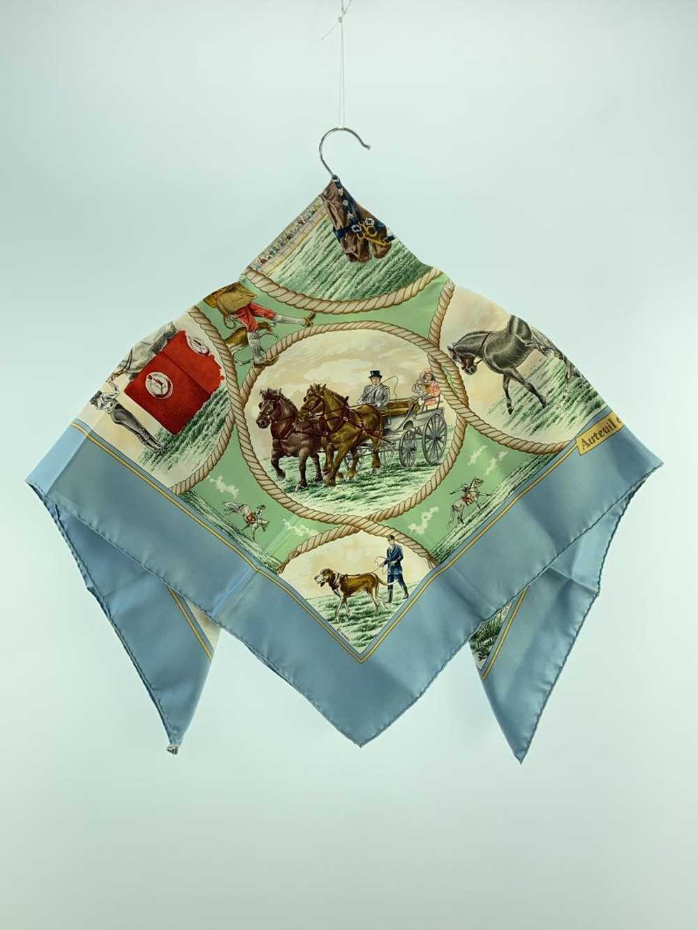 [Used Scarf] Used Hermes Auteuil En Mai/May Of Au… - image 2