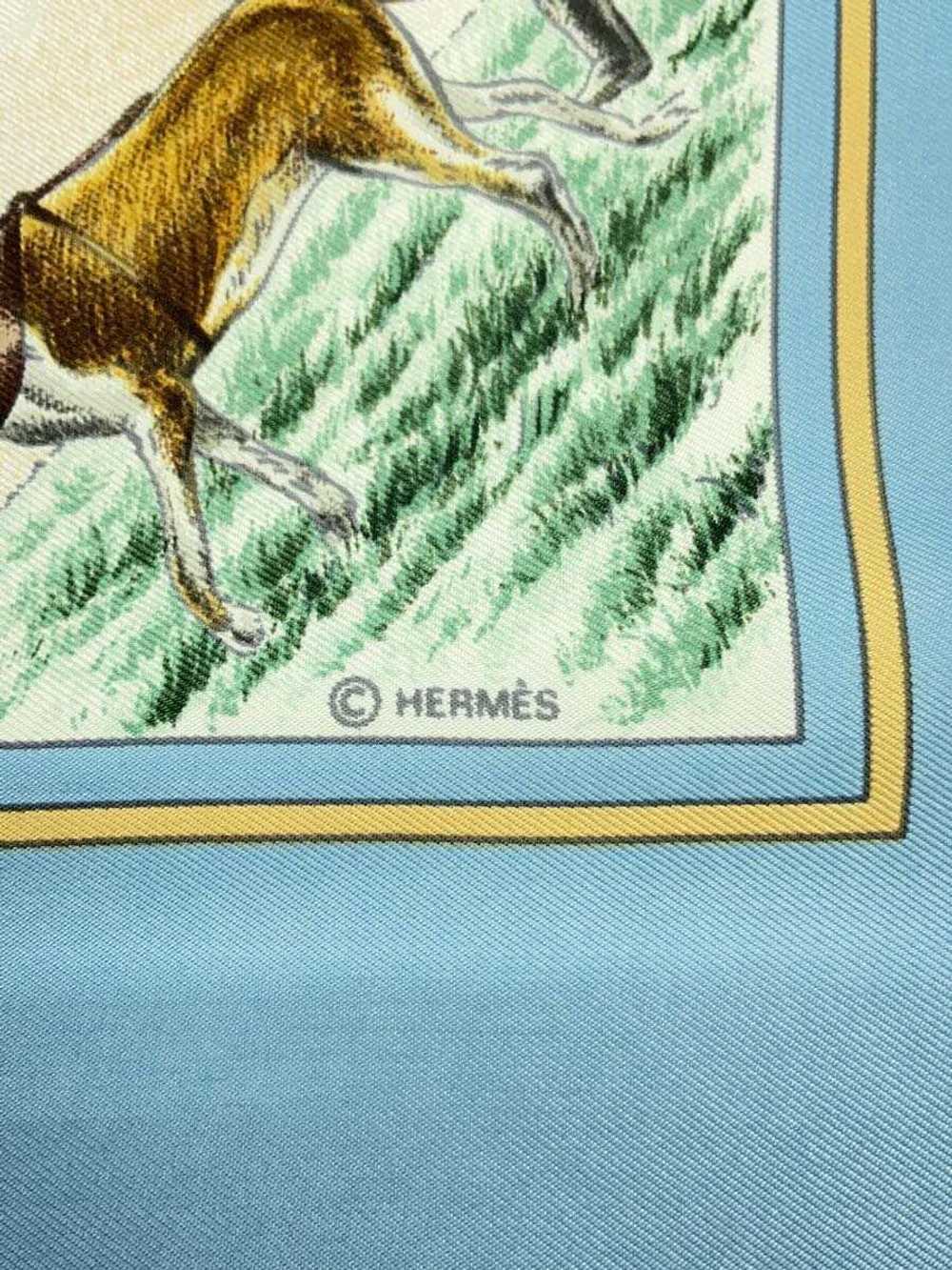 [Used Scarf] Used Hermes Auteuil En Mai/May Of Au… - image 3