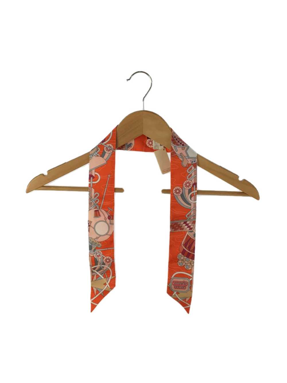 [Used Scarf] Used Hermes Odyssey/Twilly/Scarf/Sil… - image 1