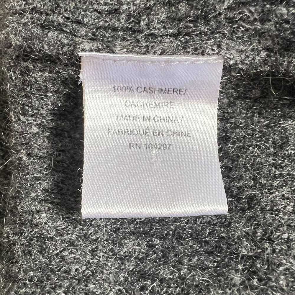 Milly | Cashmere Grey Ruffle Bell Sleeve Turtlene… - image 11