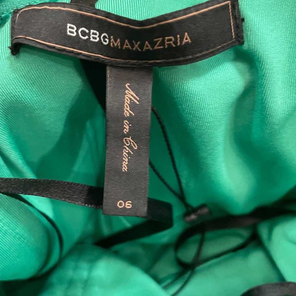 BCBGMaxAzria Strapless Ruched Bodycon Dress, EUC,… - image 5