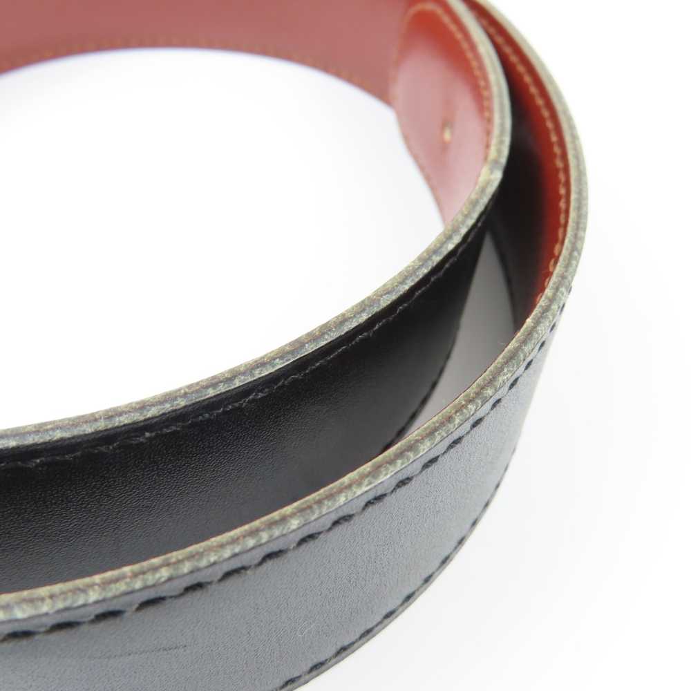 [Used Scarf] Hermes Reversible 65 Vintage Belt Bo… - image 11
