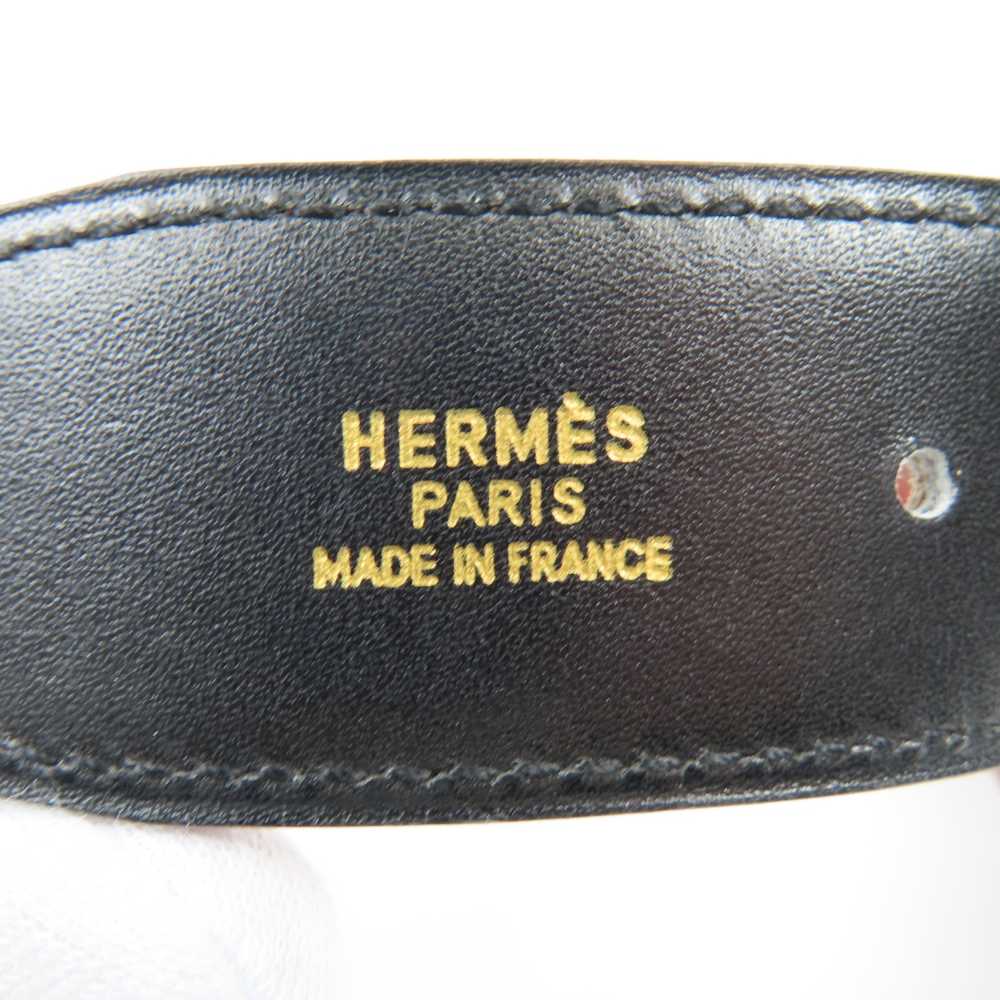 [Used Scarf] Hermes Reversible 65 Vintage Belt Bo… - image 7