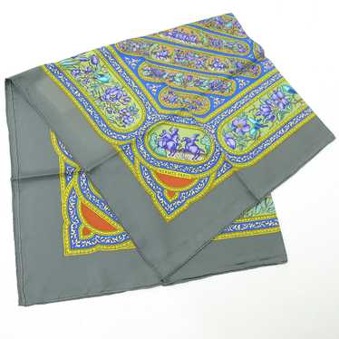 [Used Scarf] Used Hermes Large Scarf Kare90 Qalam… - image 1