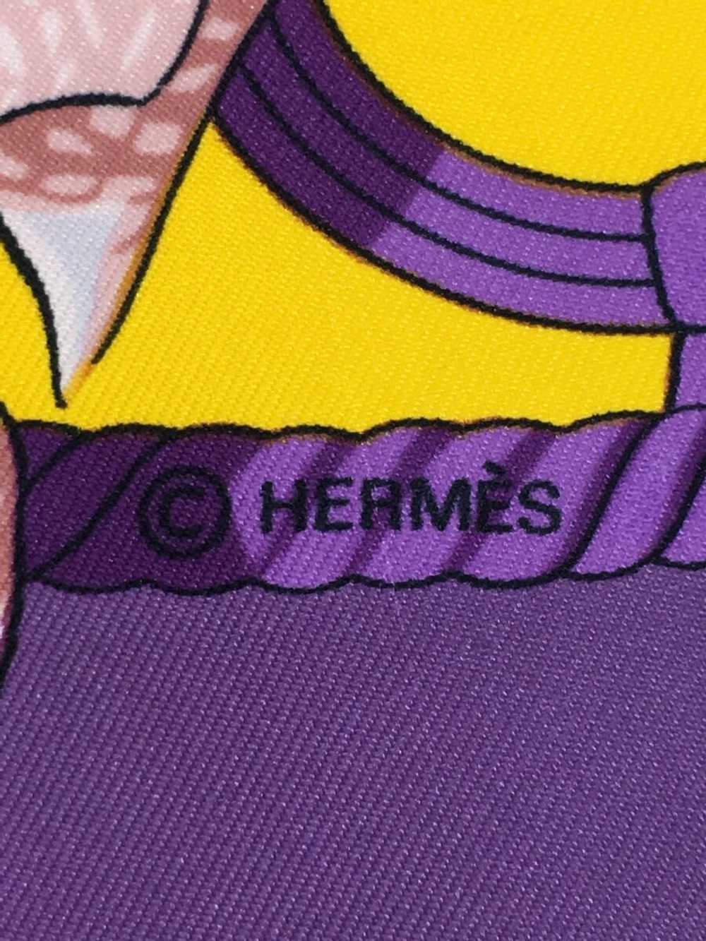 [Used Scarf] Used Hermes Asian Memories/Scarf/Sil… - image 3