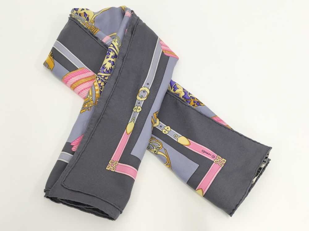 [Used Scarf] Used Hermes Kare90 Les Muserolles Sc… - image 3