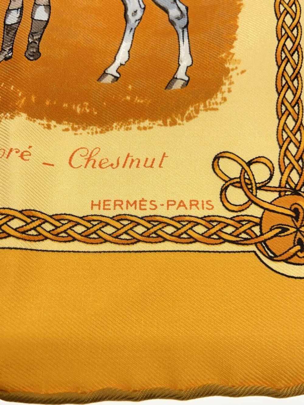 [Used Scarf] Used Hermes Kare 45/Les Robes/Horse … - image 2