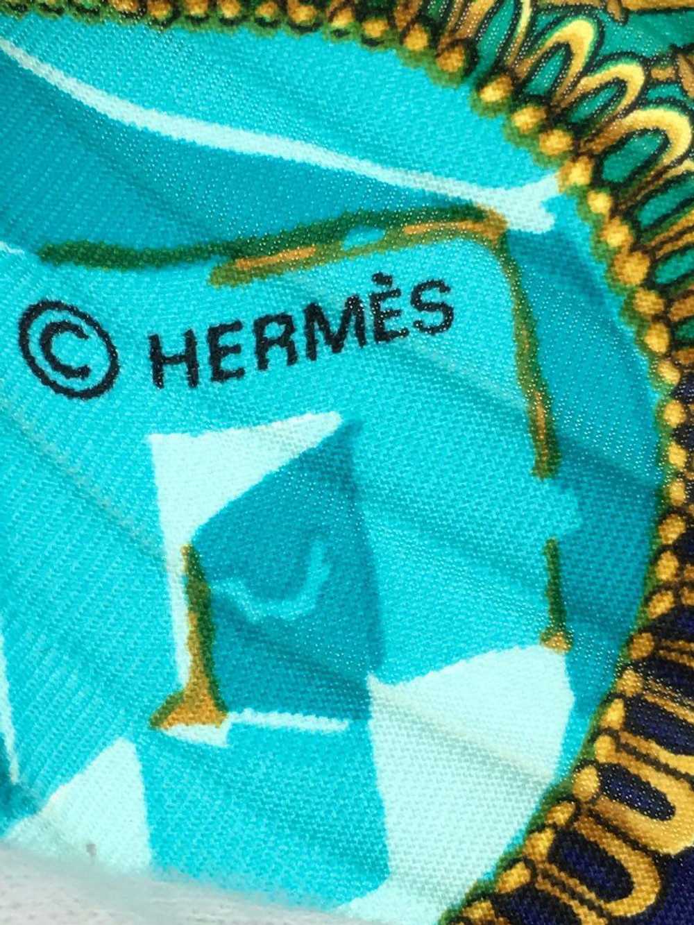 [Used Scarf] Used Hermes Scarves/Silk/Multicolor/… - image 3