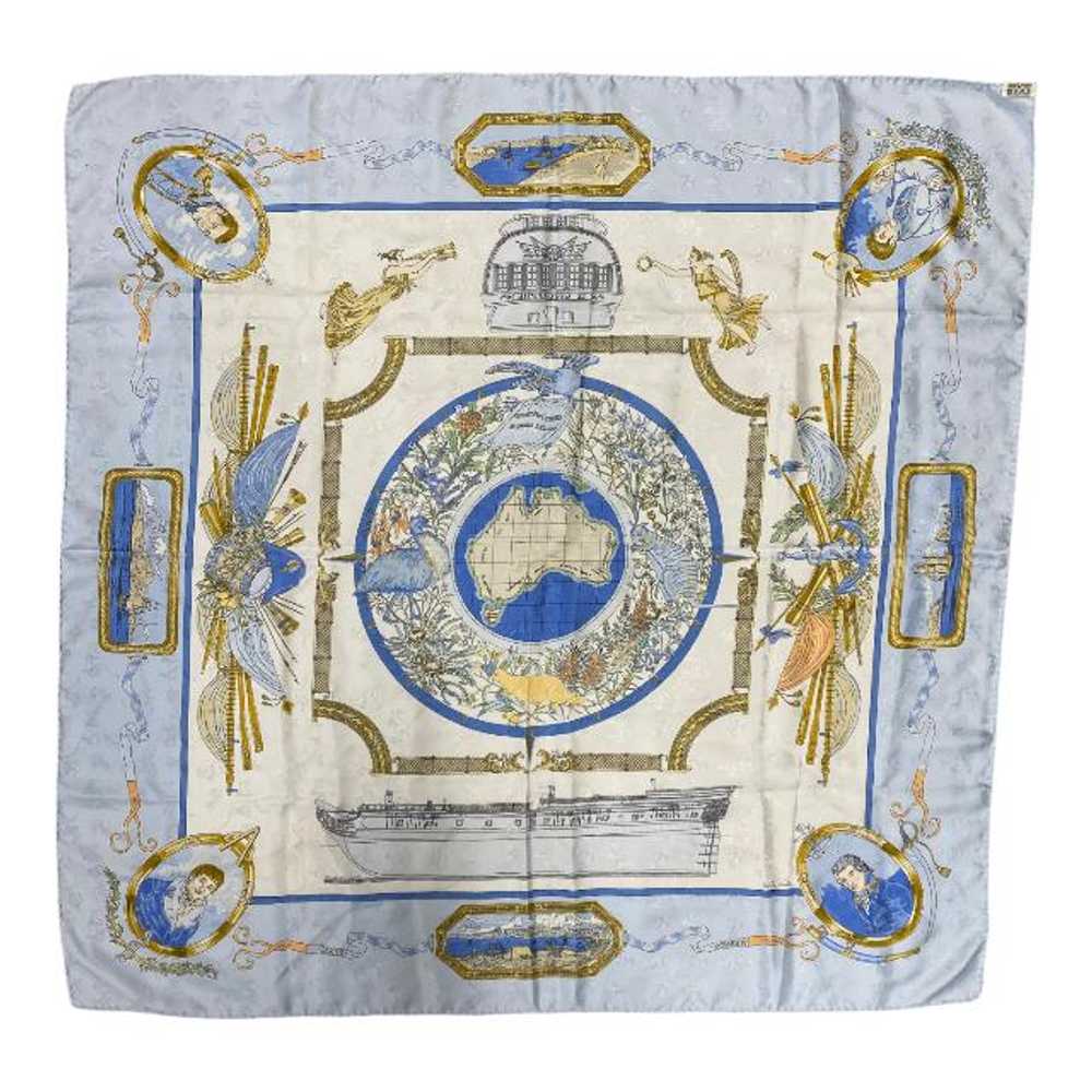 [Used Scarf] Hermes Accessories Scarf Large Carre… - image 2