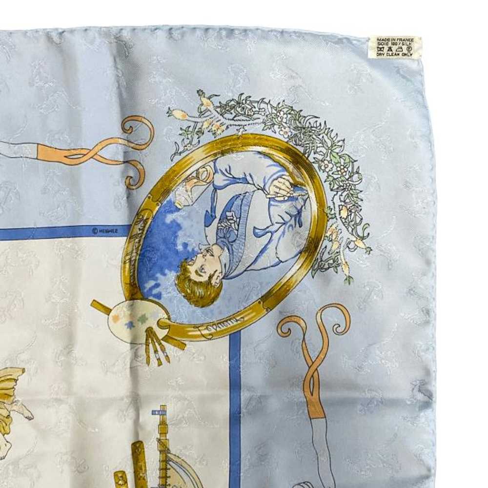 [Used Scarf] Hermes Accessories Scarf Large Carre… - image 6