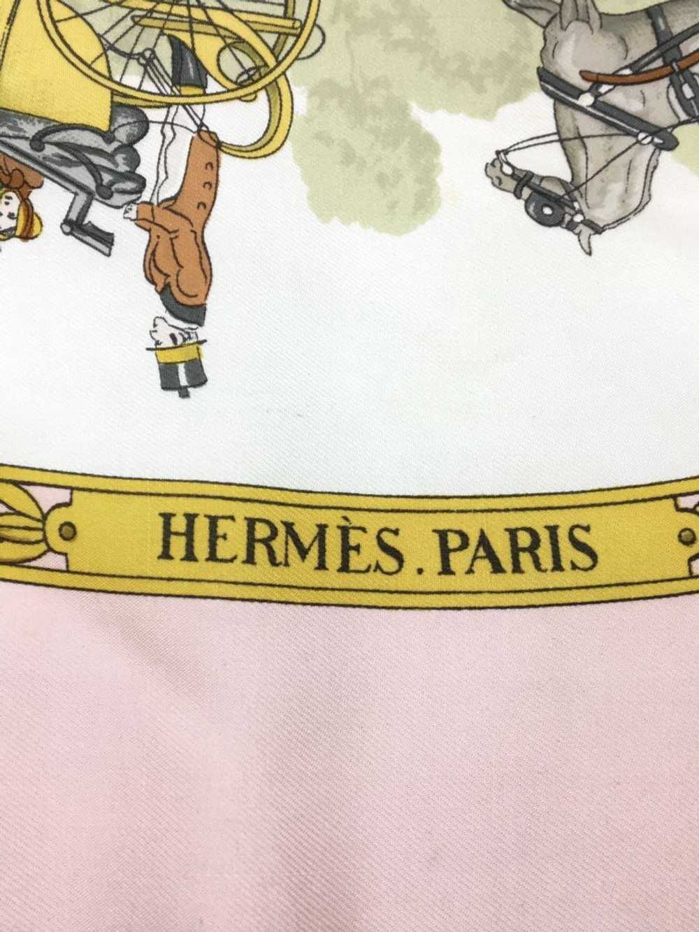 [Used Scarf] Used Hermes La Promenade De Longcham… - image 3