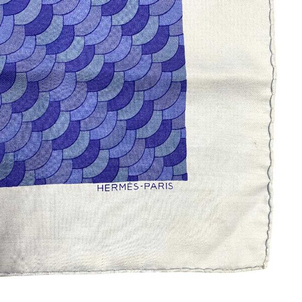 [Used Scarf] Hermes Carre 45 Petit Scarf Handkerc… - image 3