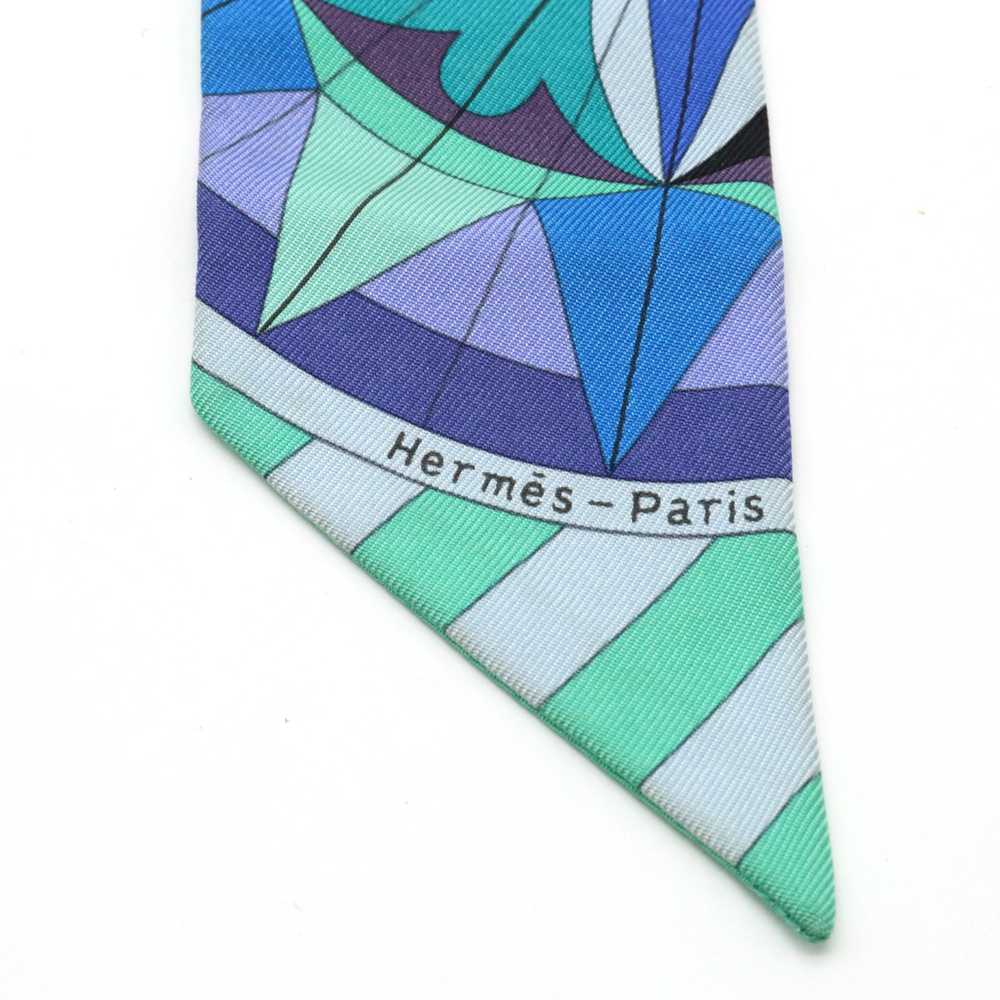 [Used Scarf] Apparel Hermes Twell Twilly Twill Sc… - image 6