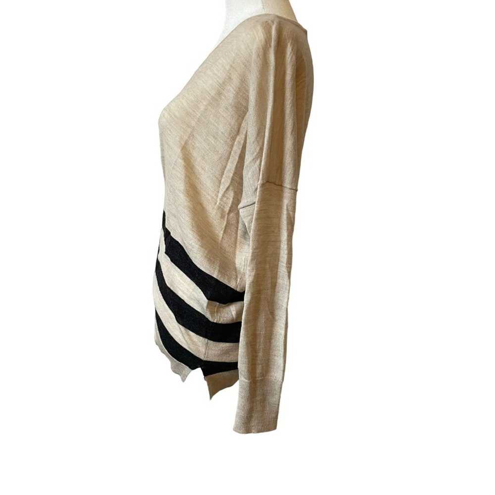 LOFT Size S Boxy Sweater Oversized Lightweight St… - image 2