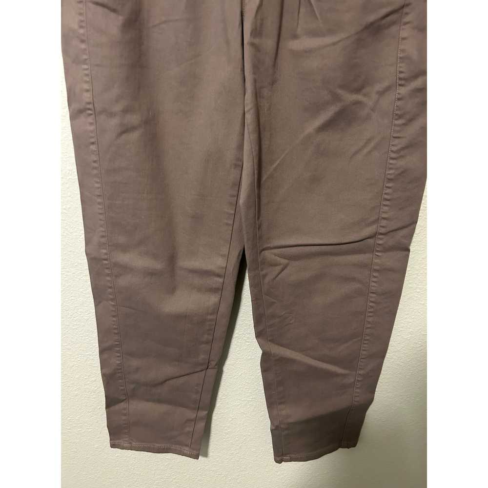 Eileen Fisher Size 8 Organic Cotton Jeans Tan Bro… - image 4