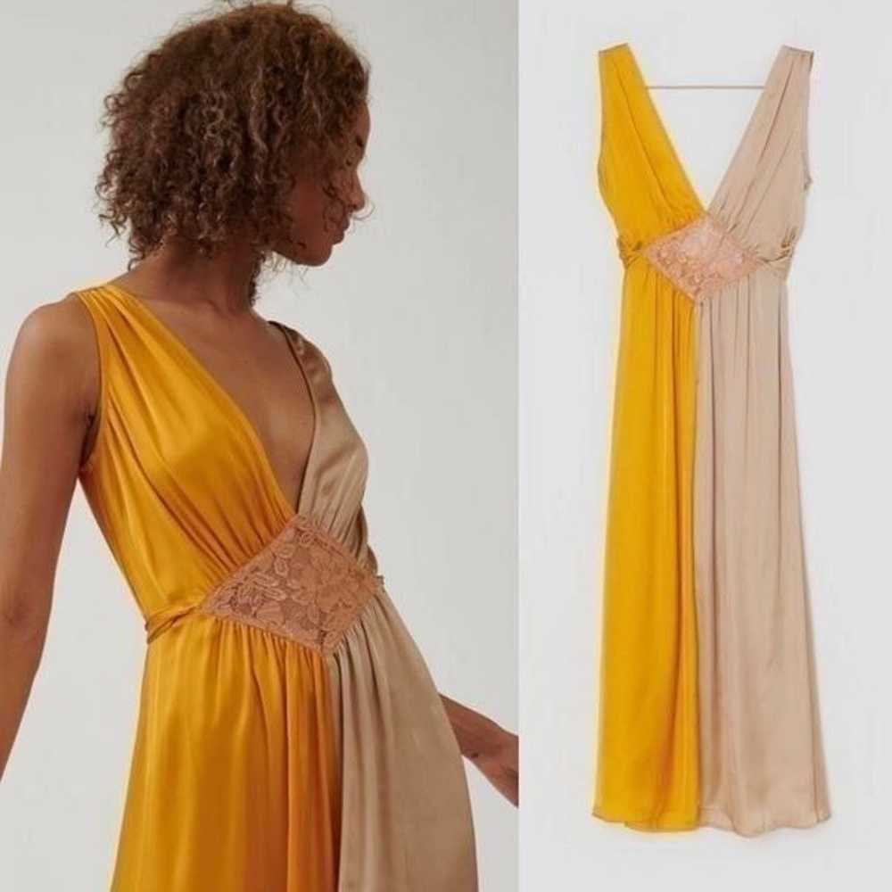 The Bright Side Dawn Slip Midi Dress in Sandstone… - image 11