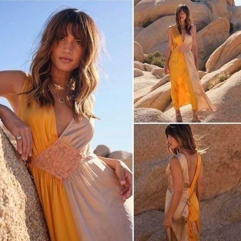 The Bright Side Dawn Slip Midi Dress in Sandstone… - image 12