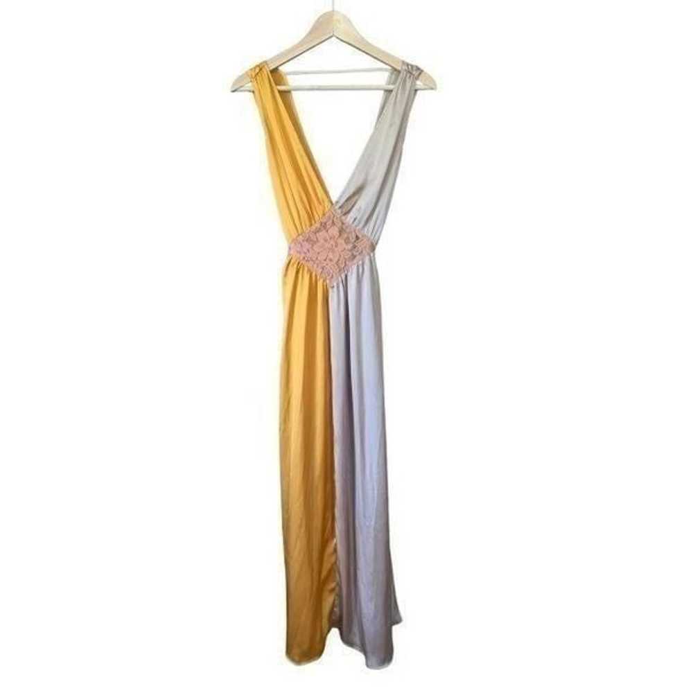 The Bright Side Dawn Slip Midi Dress in Sandstone… - image 4