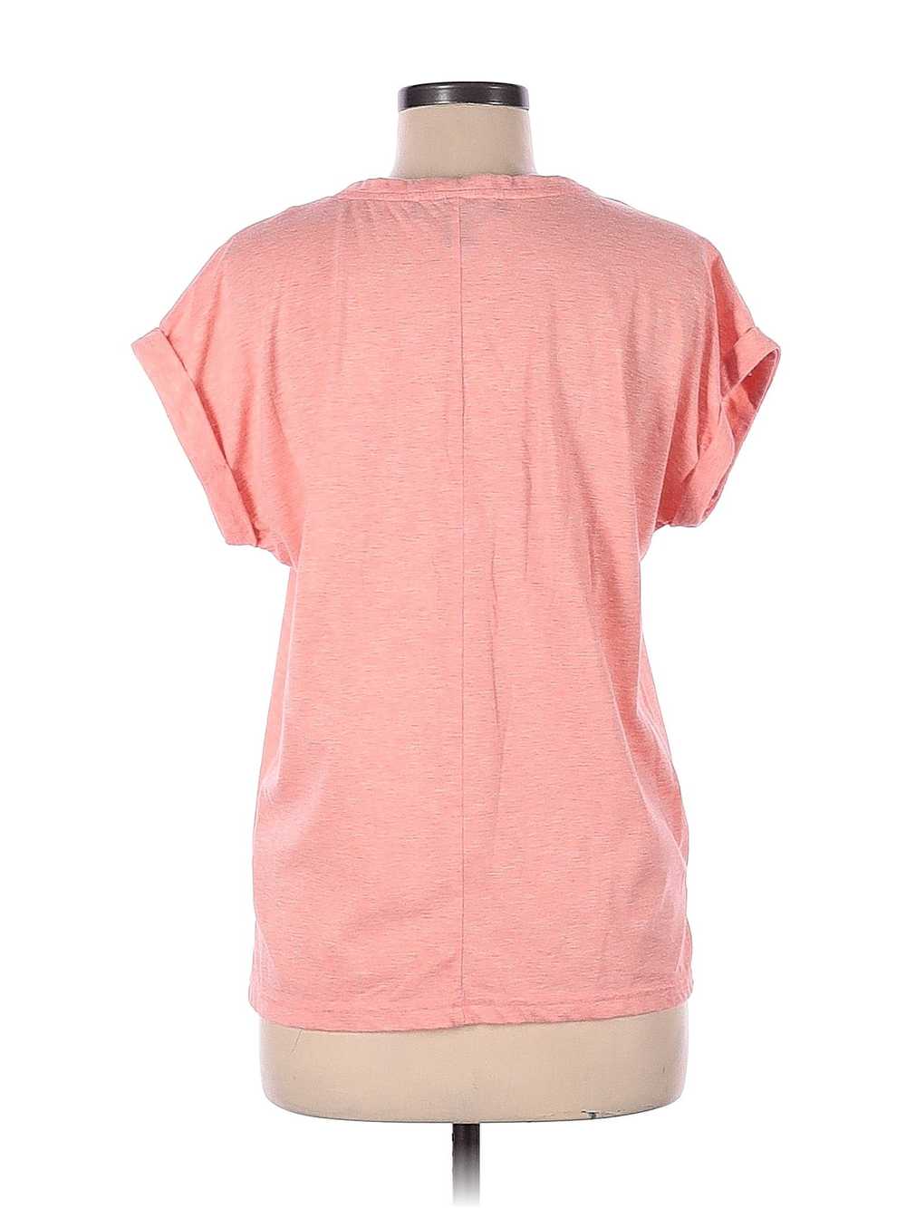 Gloria Vanderbilt Women Pink Short Sleeve T-Shirt… - image 2