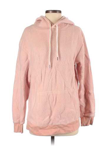 Feat Women Pink Pullover Hoodie S