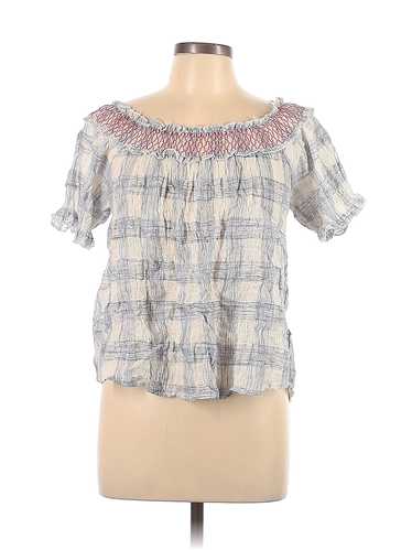 A. CALIN By Flying Tomato Women Gray Short Sleeve 