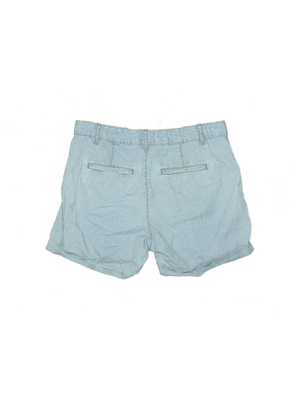 Gap Women Blue Khaki Shorts 10 - image 2