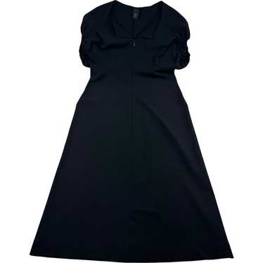 Zero + Maria Cornejo Black Sleeveless Wool Elasta… - image 1