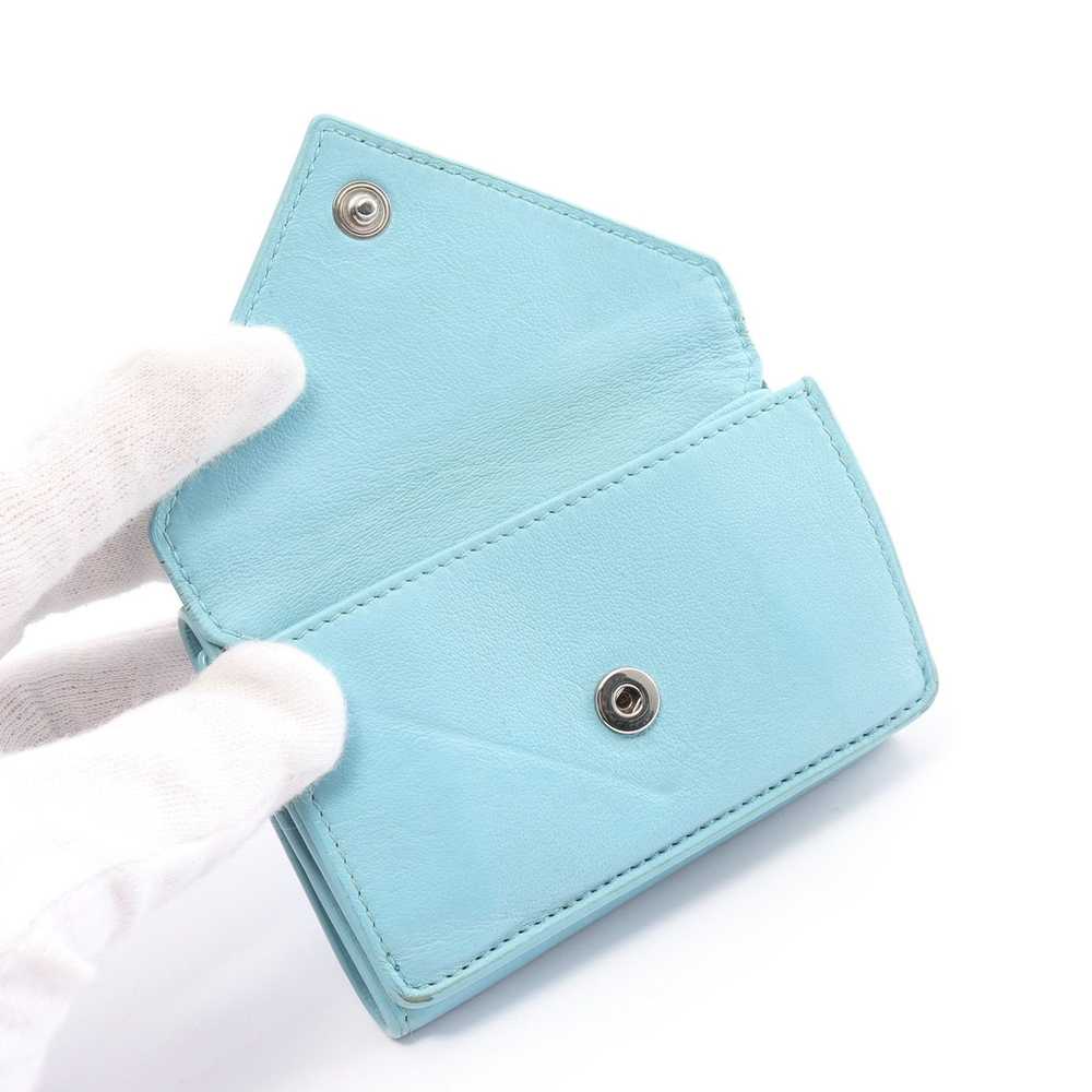 Balenciaga Paper Mini Wallet Compact Wallet Trifo… - image 8