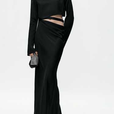 Zara Maxi Cut Out Dress - image 1
