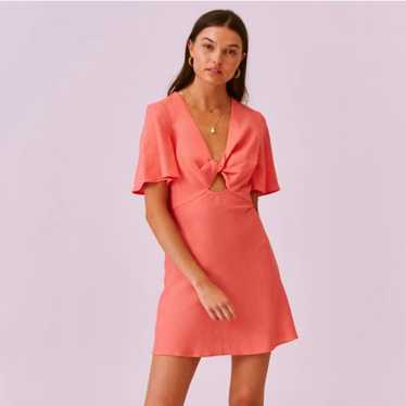 Sally Mini Coral Dress