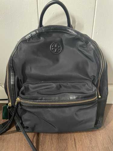 Tory Burch Perry Nylon Zip Backpack BLACK