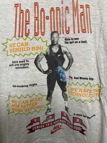 Nike × Vintage Bo Jackson Bo knows Bo-onic Man!
