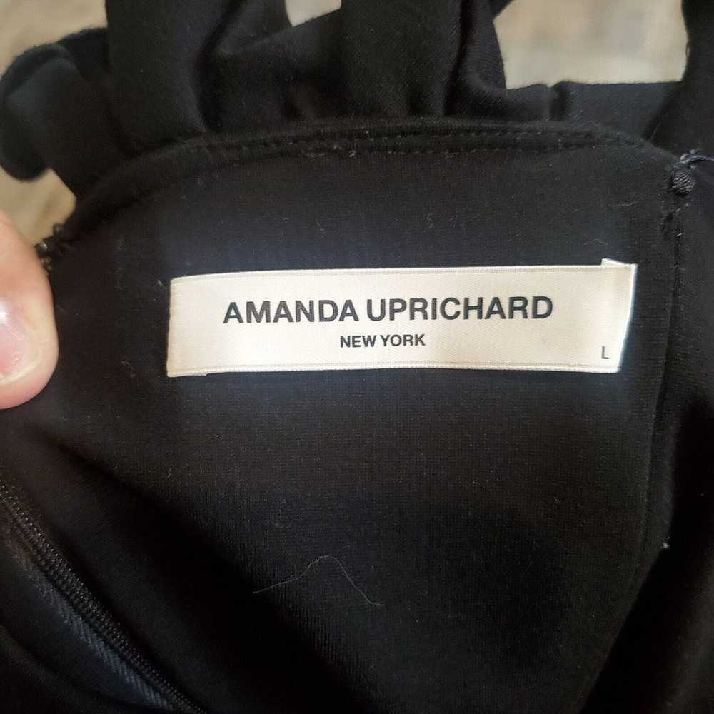 Amanda Uprichard Black Ruffle Mini Dress Women's … - image 6
