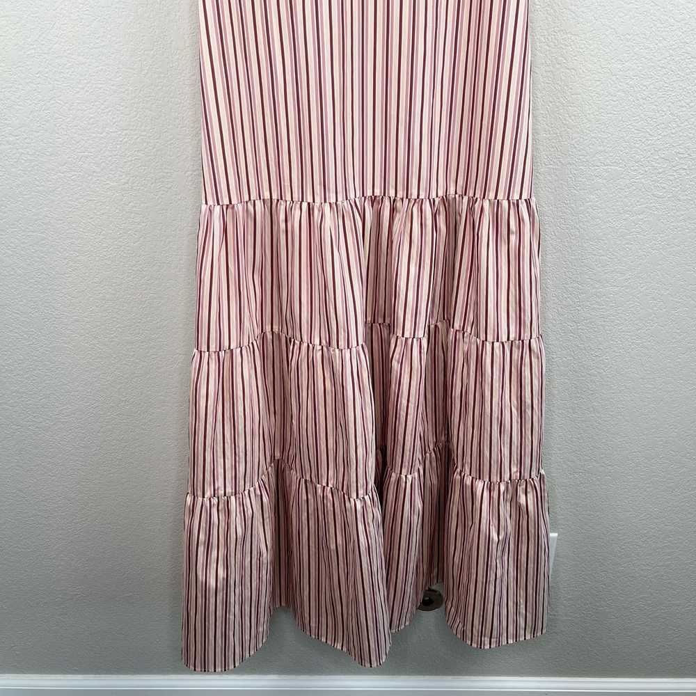 Hugo Boss Datecara Pink Striped Sleeveless Tiered… - image 8