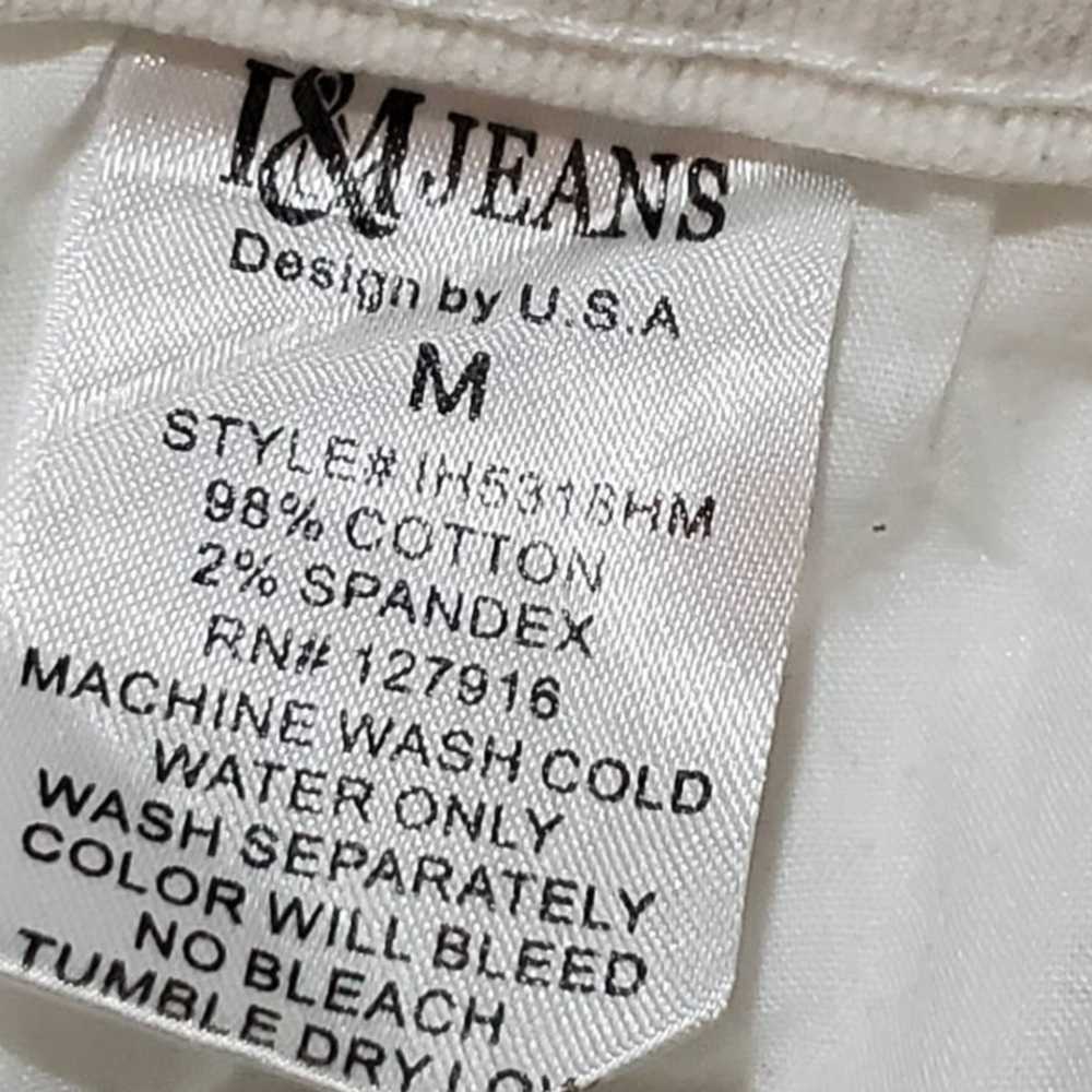 H&M Jeans Ariana High Waist Shorts Cut Off Denim … - image 4