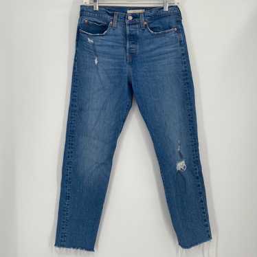 Levi's Wedgie Straight Leg Button Fly Jeans Size … - image 1