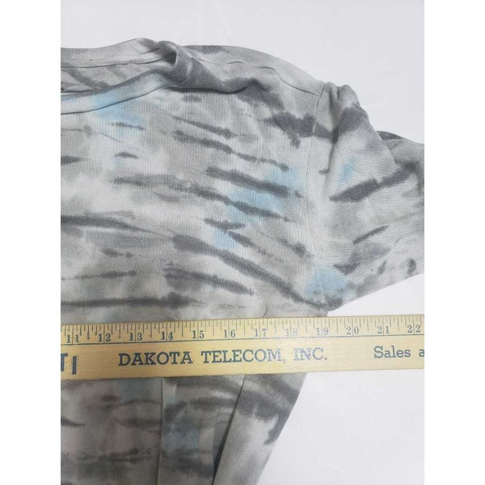 Dolan Anthropologie Gray Tie Dye Knit Midi Dress … - image 10