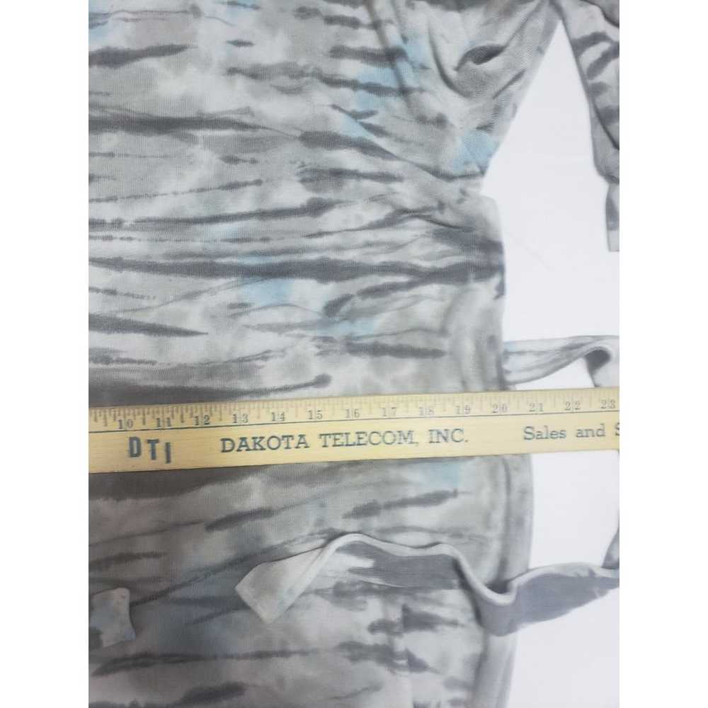 Dolan Anthropologie Gray Tie Dye Knit Midi Dress … - image 11