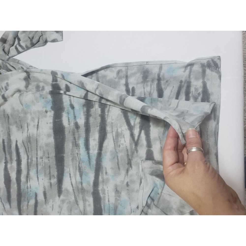 Dolan Anthropologie Gray Tie Dye Knit Midi Dress … - image 12