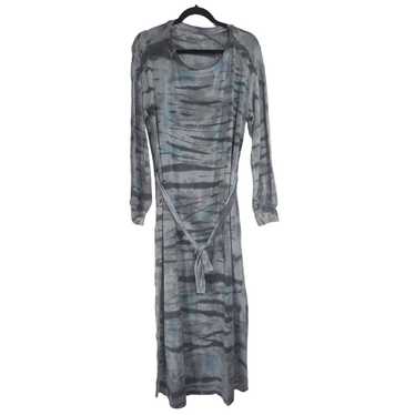 Dolan Anthropologie Gray Tie Dye Knit Midi Dress … - image 1