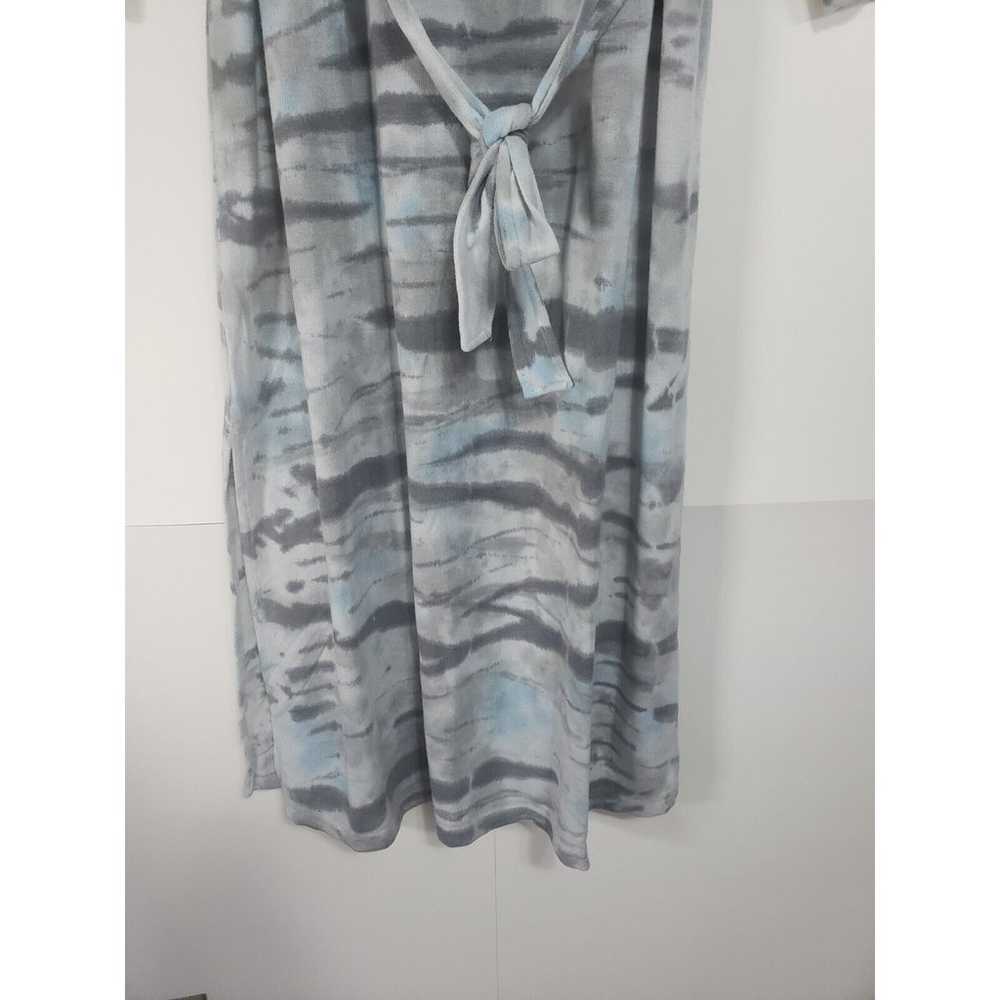 Dolan Anthropologie Gray Tie Dye Knit Midi Dress … - image 4