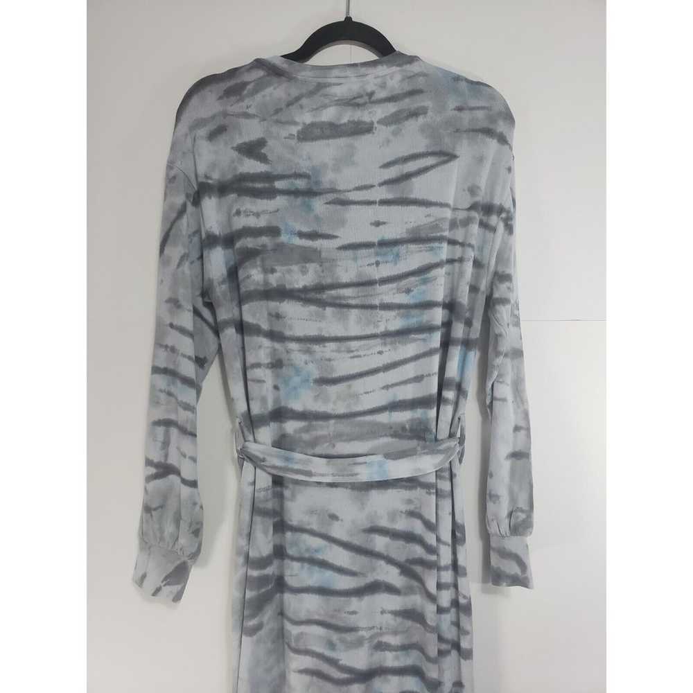 Dolan Anthropologie Gray Tie Dye Knit Midi Dress … - image 7