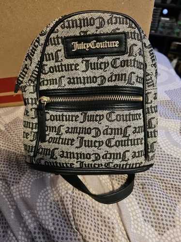 新品＊正規品 Juicy Couture ミニリュック ベロア スエード 黒 Juicy Couture Luxury Mini Backpack Size 8