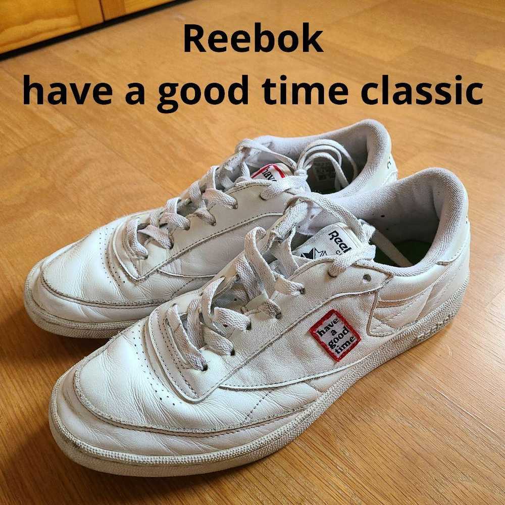 Men 10.0US Reebok x Have A Good Time Classic Club… - image 1